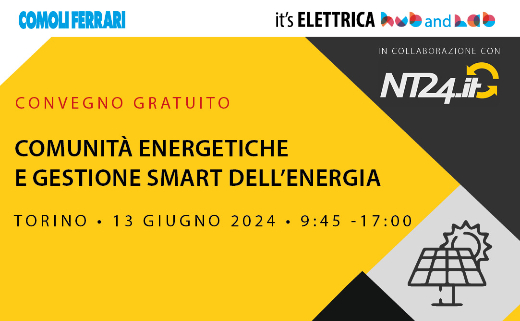 Comunità energetiche e gestione smart dell'energia